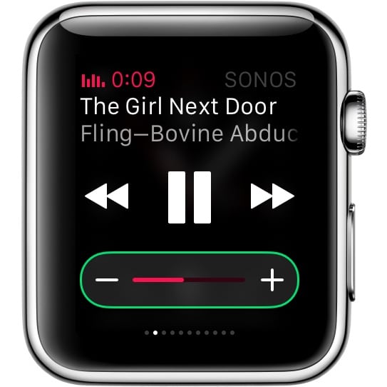 iPhone Lockscreen Music Controllers Also Work on Apple Watch