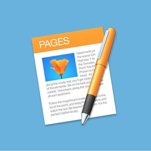 Pages icon for mac