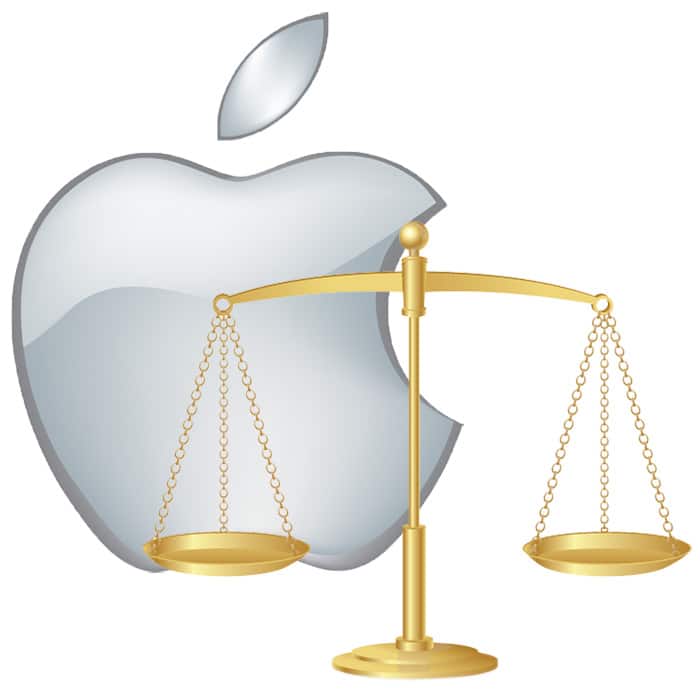 Apple legal scales