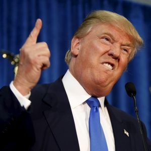Donald Trump, man of orange skin