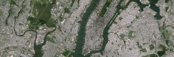 Previous Google Earth image of New York City