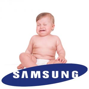 Samsung crying baby