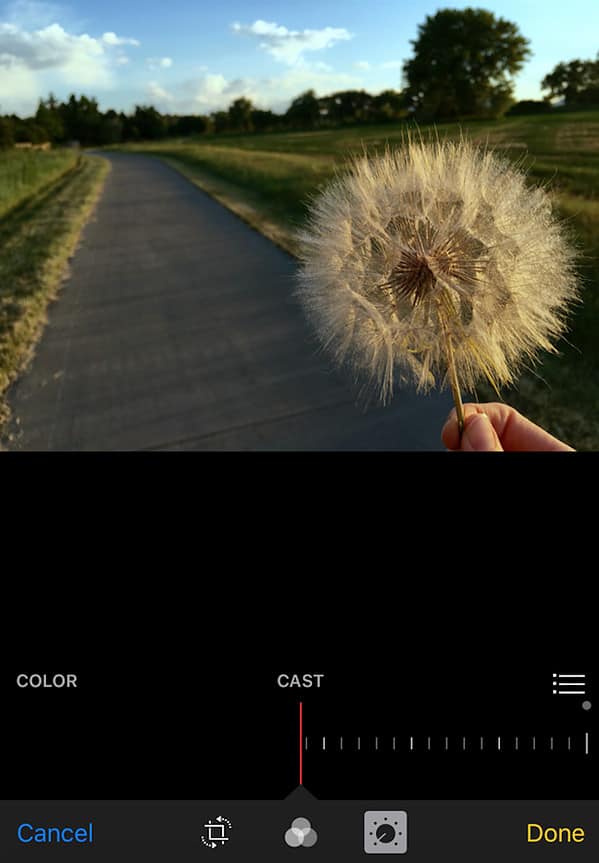 iOS: Fixing Color Casts on Pictures