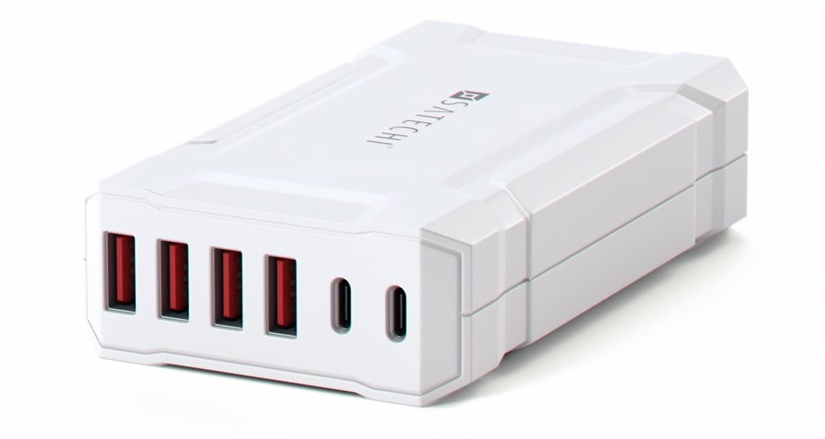 Satechi’s Excellent 60 Watt Charging Station: 2 USB-C and 4 USB-A Ports