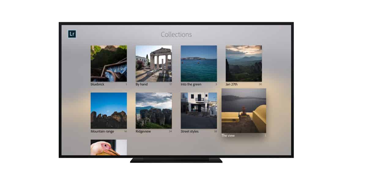 Adobe Lightroom Comes to Apple TV