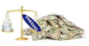 Apple v Samsung justice scales