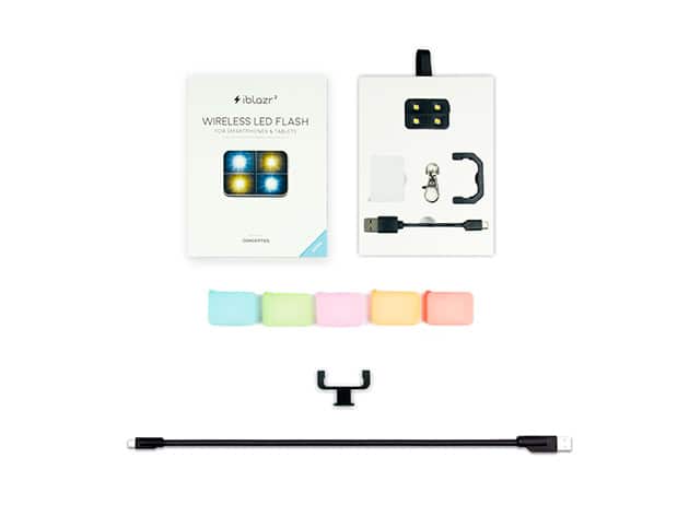 Complete iBlazr Smartphone LED Flash and Accessory Bundle: $64.99