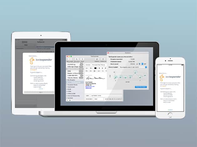 TextExpander on Mac, iOS, and Windows