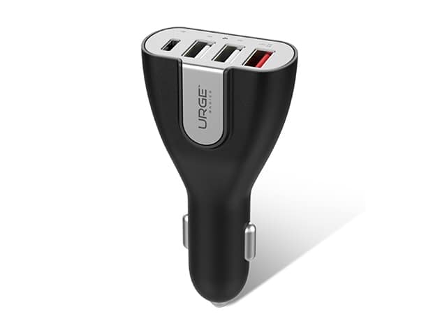 Urge Basics 4-Port USB-C Car Charger: $19.99