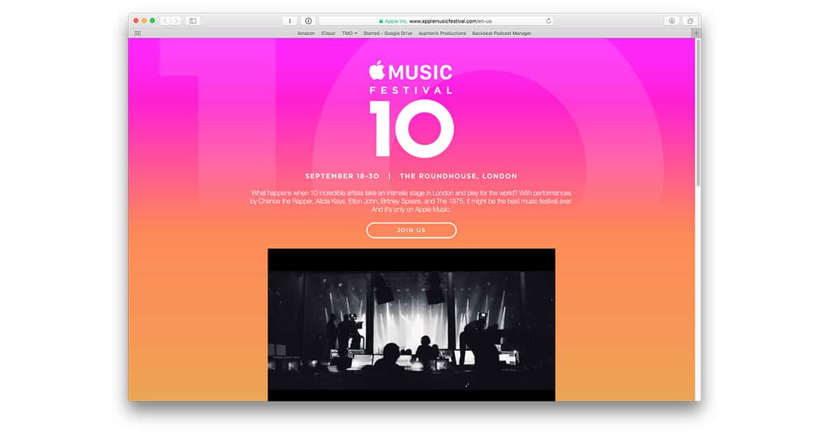 Apple Music Festival Starts Sept 18 with Elton John