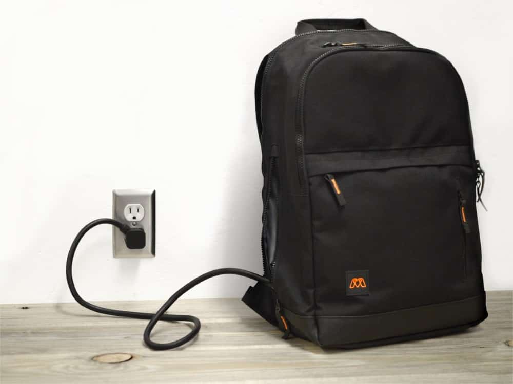 MOS Pack Backpack Charges Multiple Devices with One Plug