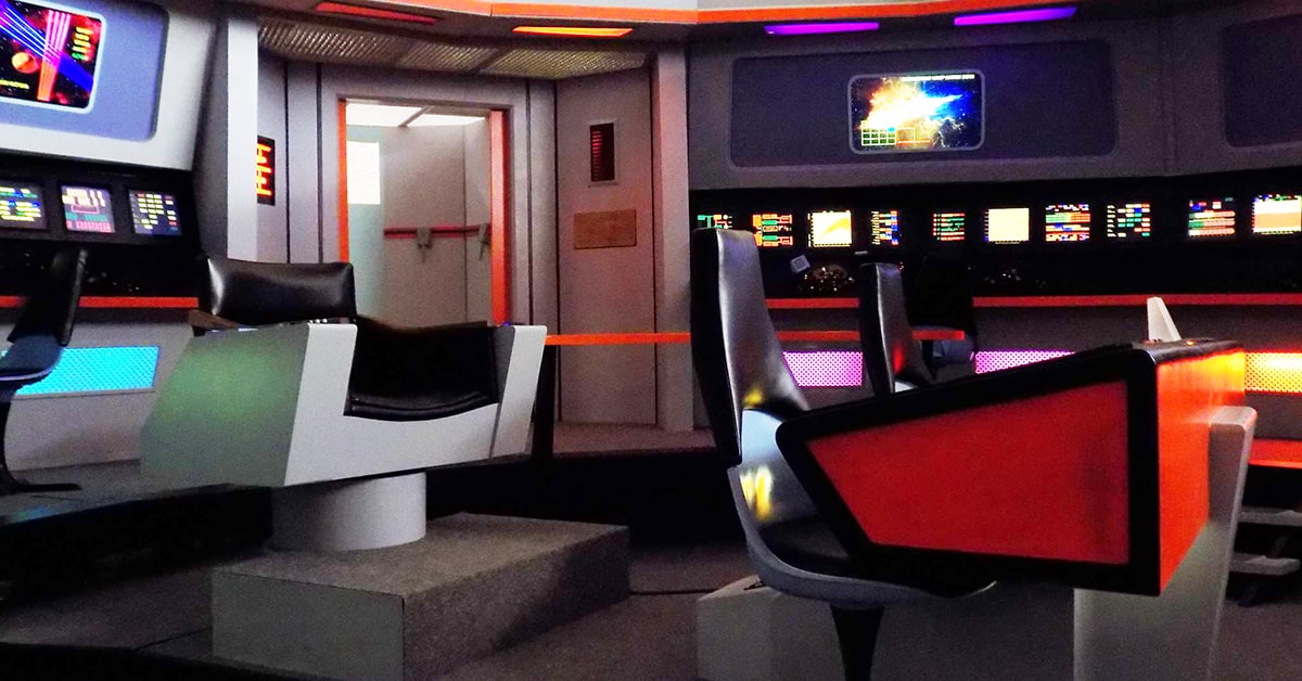 Beam Up and Tour the Classic Star Trek Enterprise Set