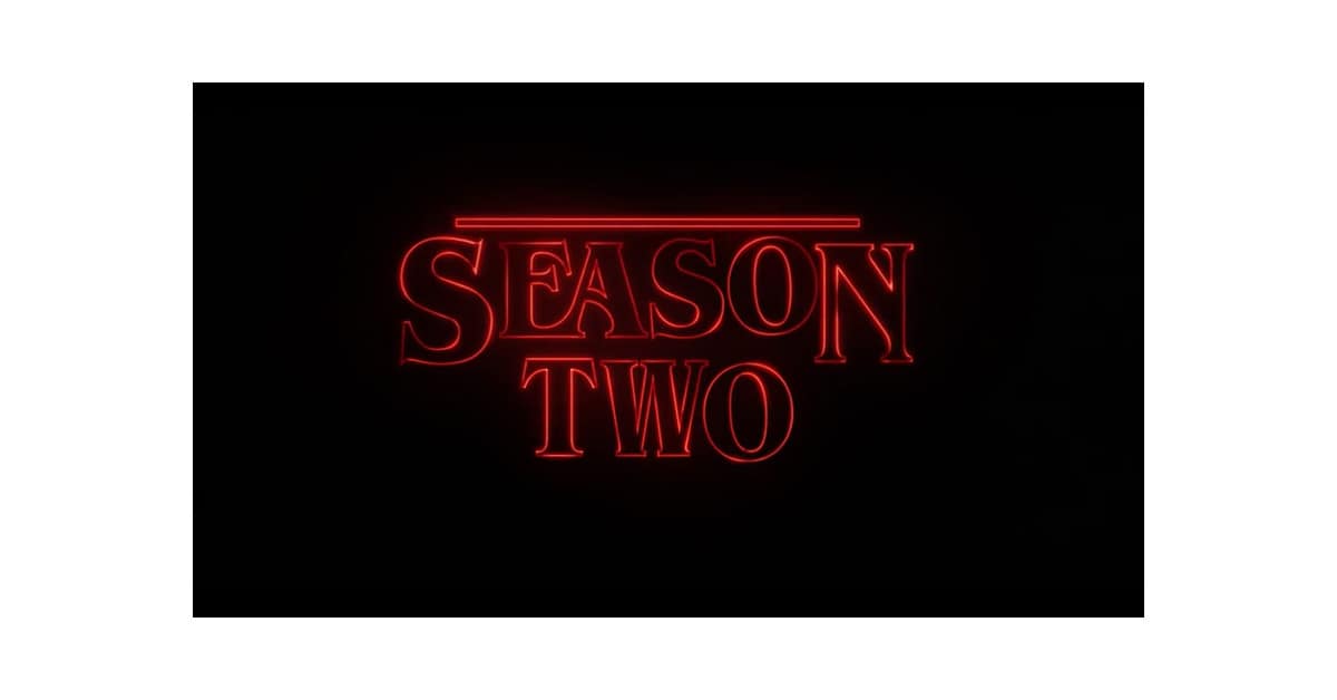 Stranger Things season 2 teaser