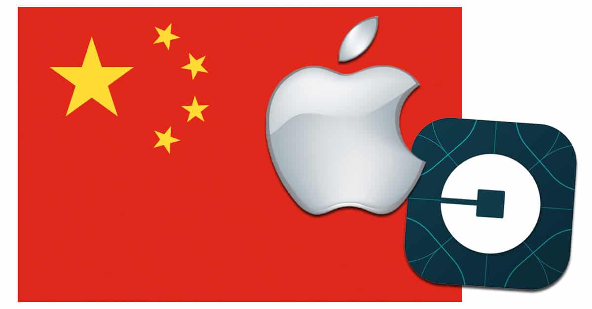 Apple and Uber in China