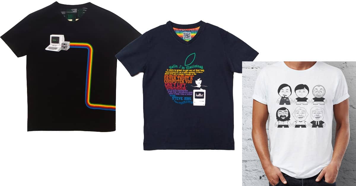 A-Shirt Makes Apple-Inspired Shirts for Apple Fans