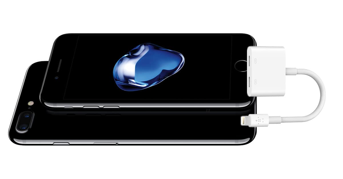 Belkin Lightning Adapter Solves iPhone 7 Listen While Charging Problem