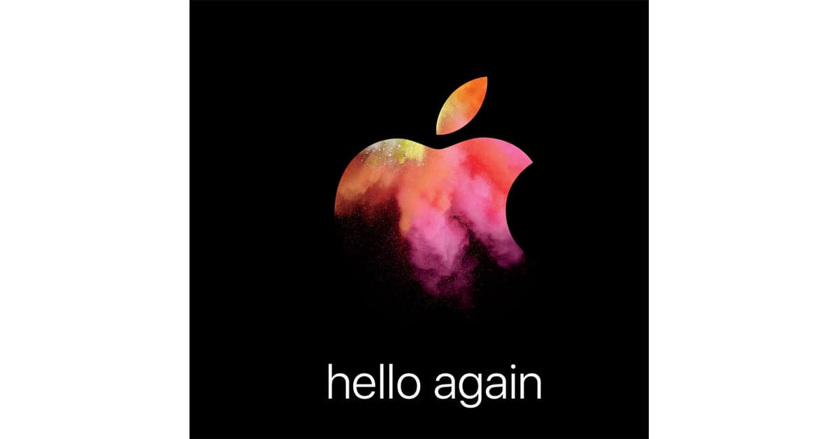 Apple ‘hello again’ Media Invites Suggest Reintroduction of Mac Product Line