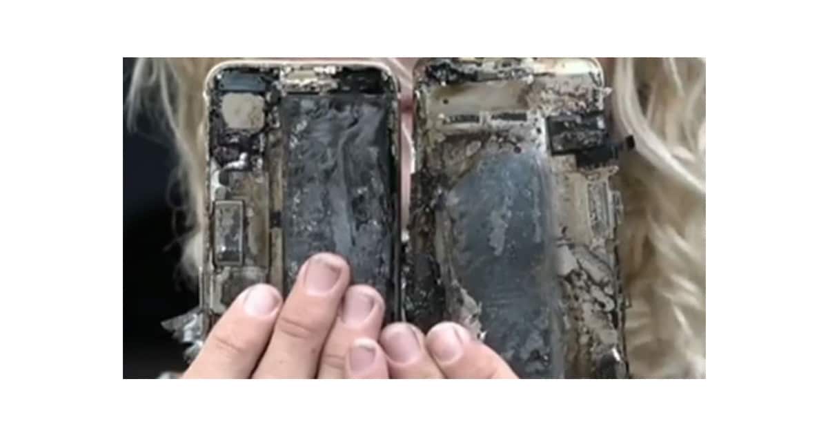 iPhone 7 Blamed for Car Fire