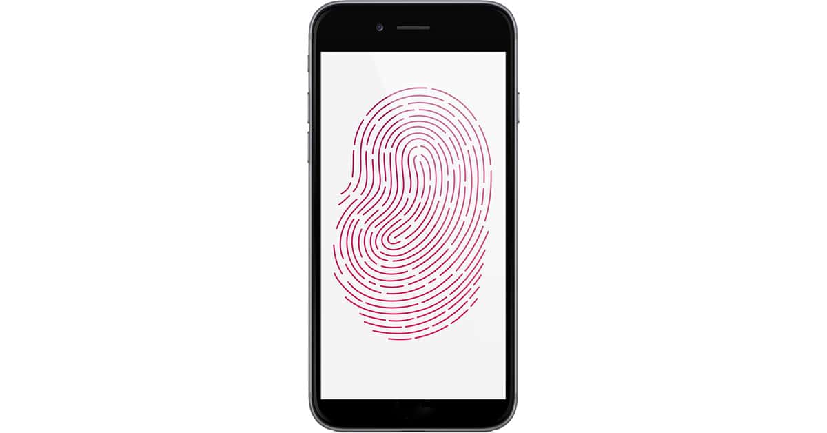 Apple full-display Touch ID patent