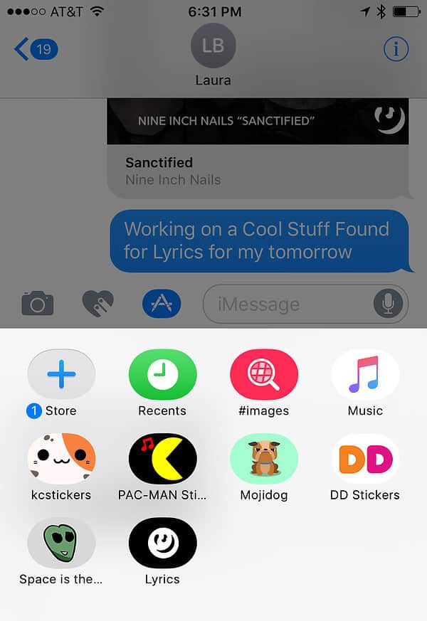 Lyrics App for iMessages Makes it Easy to Find and Share Lyrics The