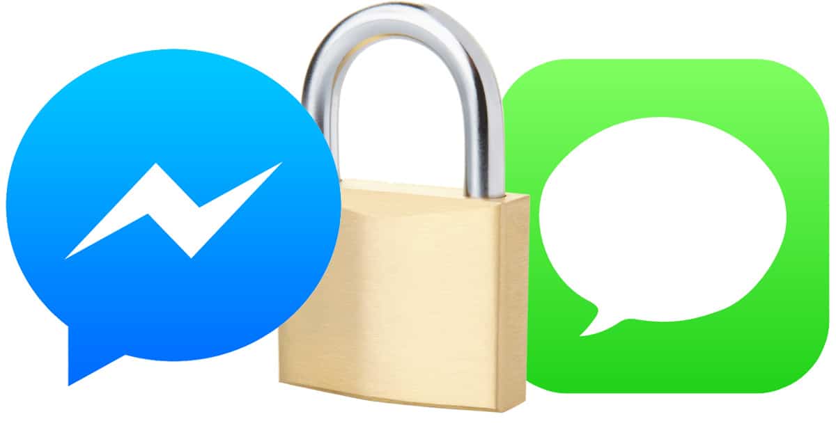 Facebook and Apple chat end-to-end encryption