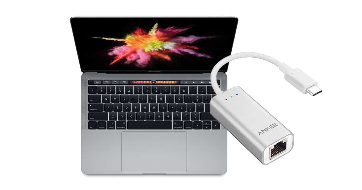 Need Wired Networking on Your Touch Bar MacBook Pro? Anker’s USB-C to Gigabit Ethernet Adapter is Available Now