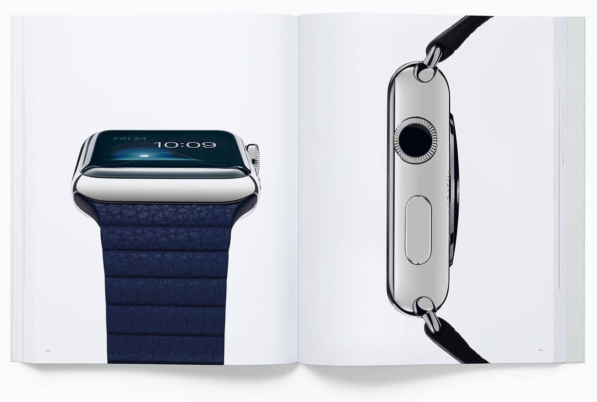 Page from Designed by Apple in California showing Apple Watch