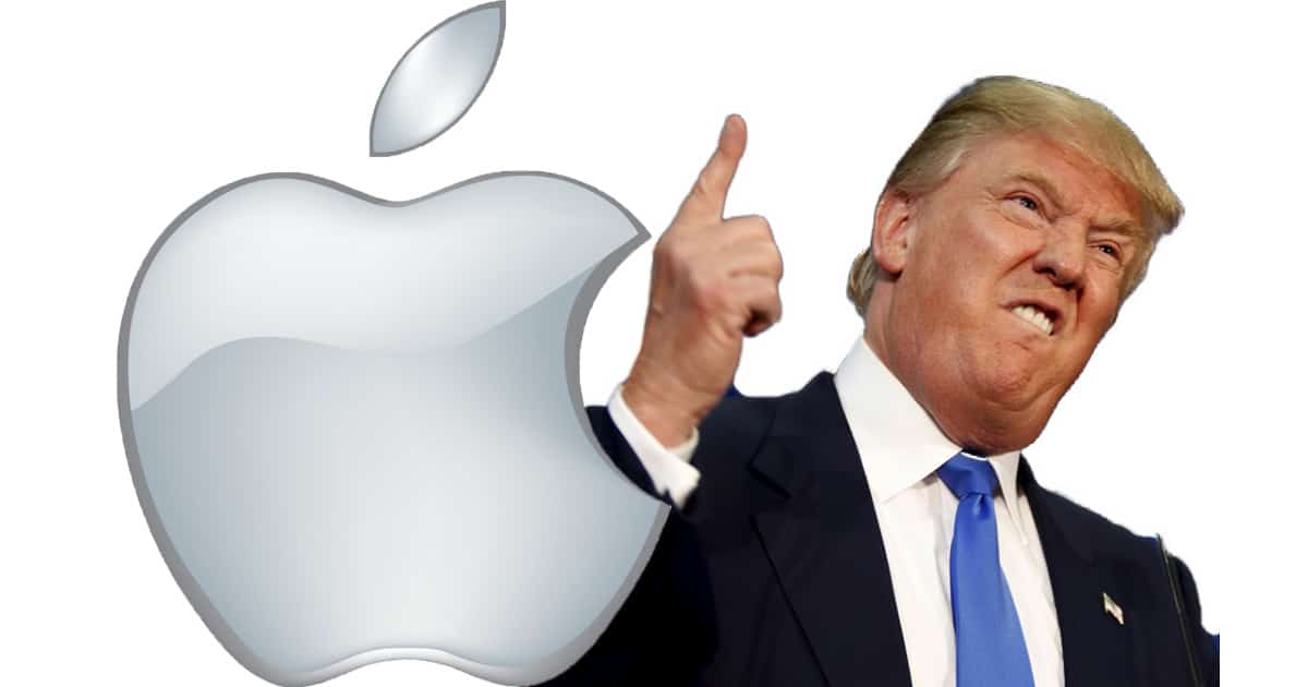 Apple and Donald Trump