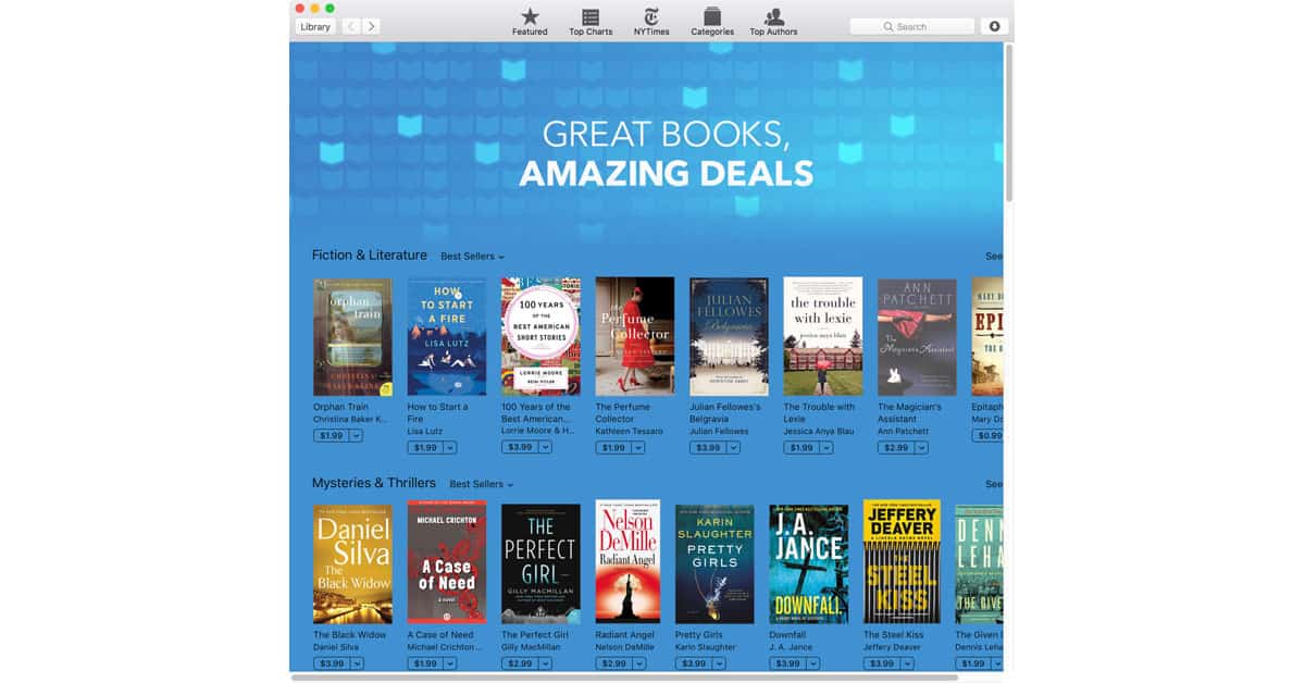iBooks Has Loads of Books on Sale for Less than $4