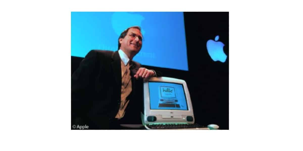 Steve Jobs at iMac intro