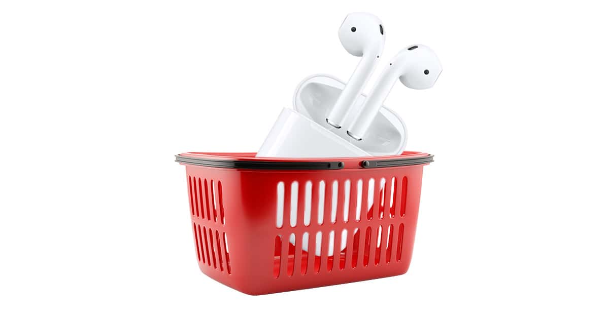 AirPods in Apple Stores on December 19