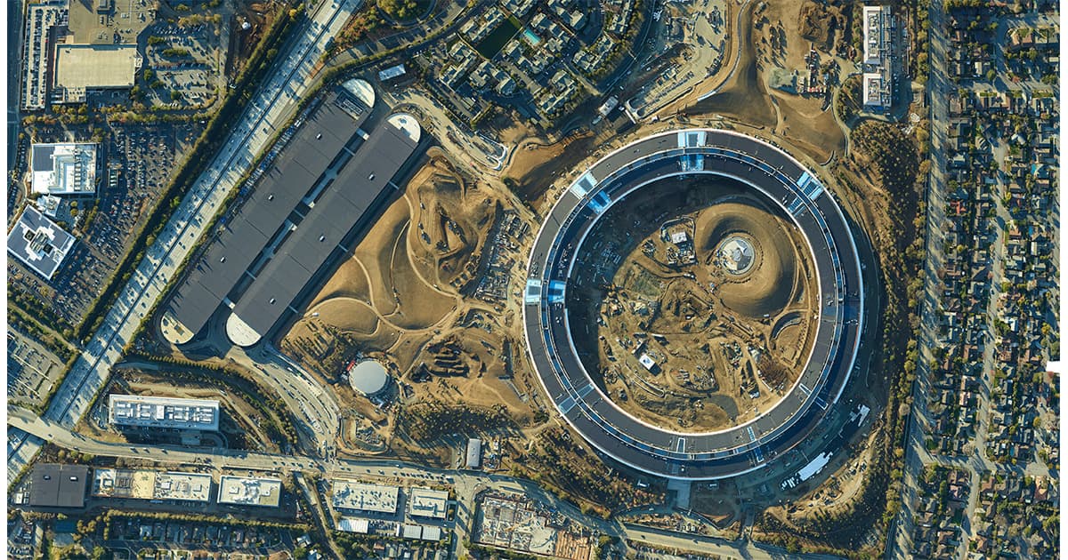 SkyIMD's 1.7-gigapixel Apple Campus 2 arial photo