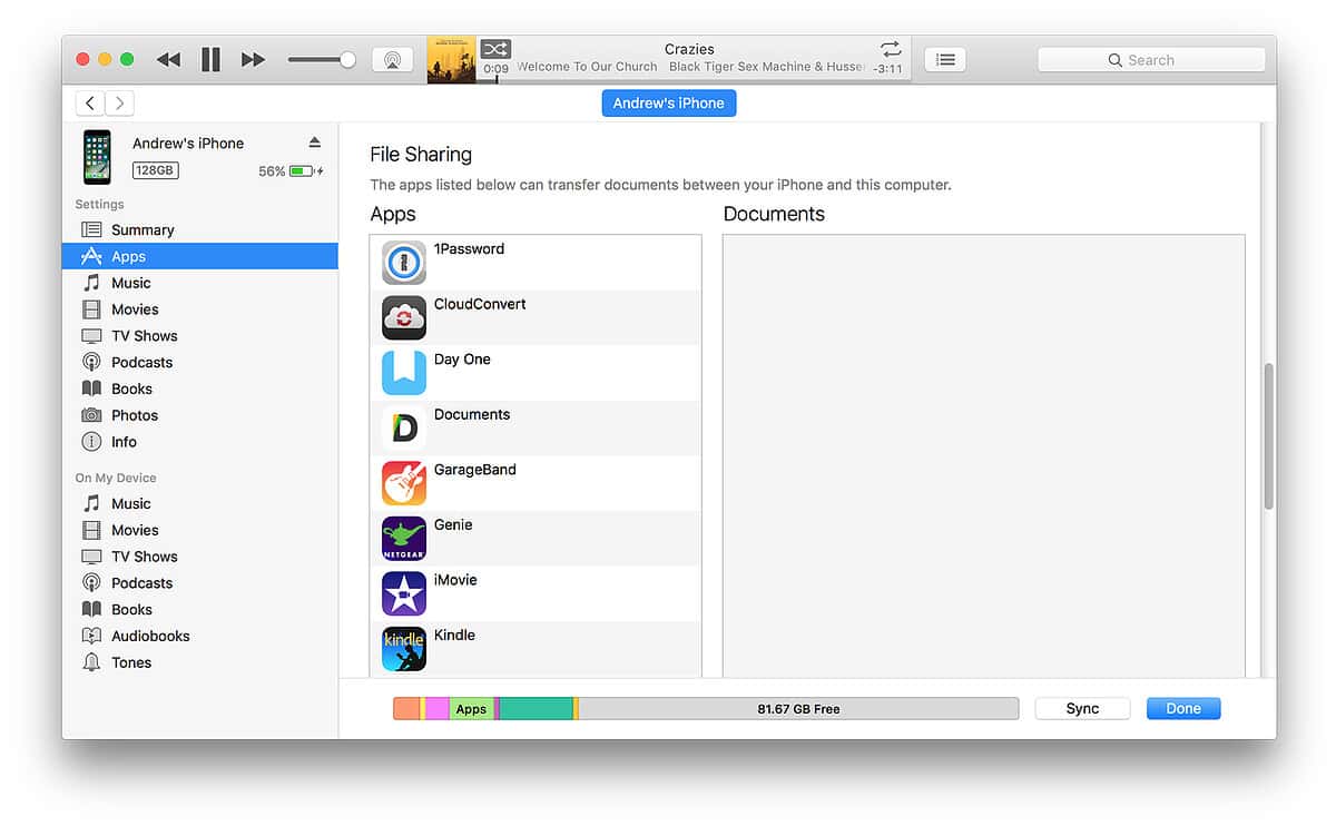 overlooked feature is iTunes File Transfer How to Transfer Files Between Mac and iPhone With iTunes