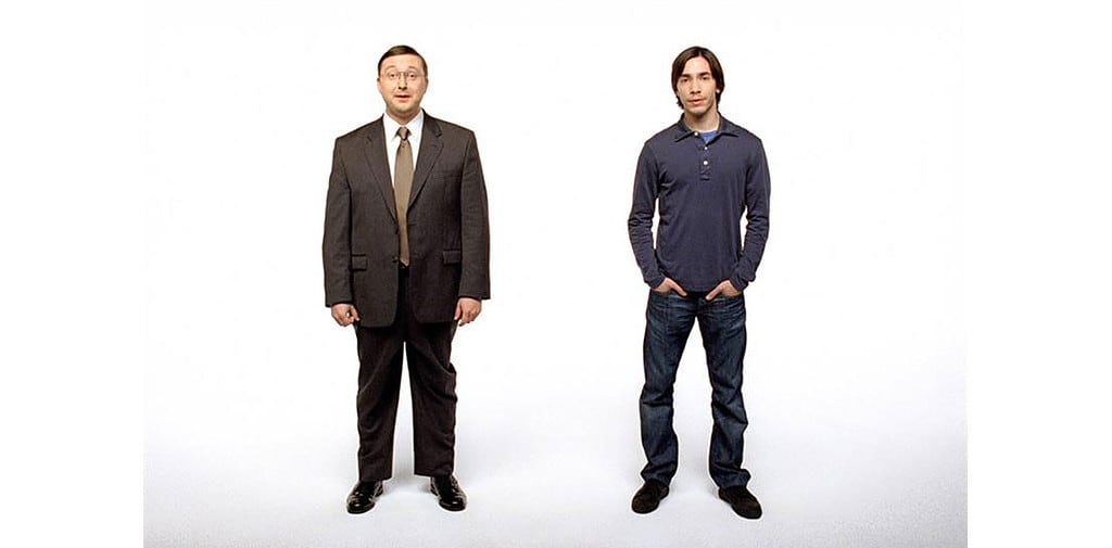 Get a Mac Promo Shot with John Hodgman and Justing Long