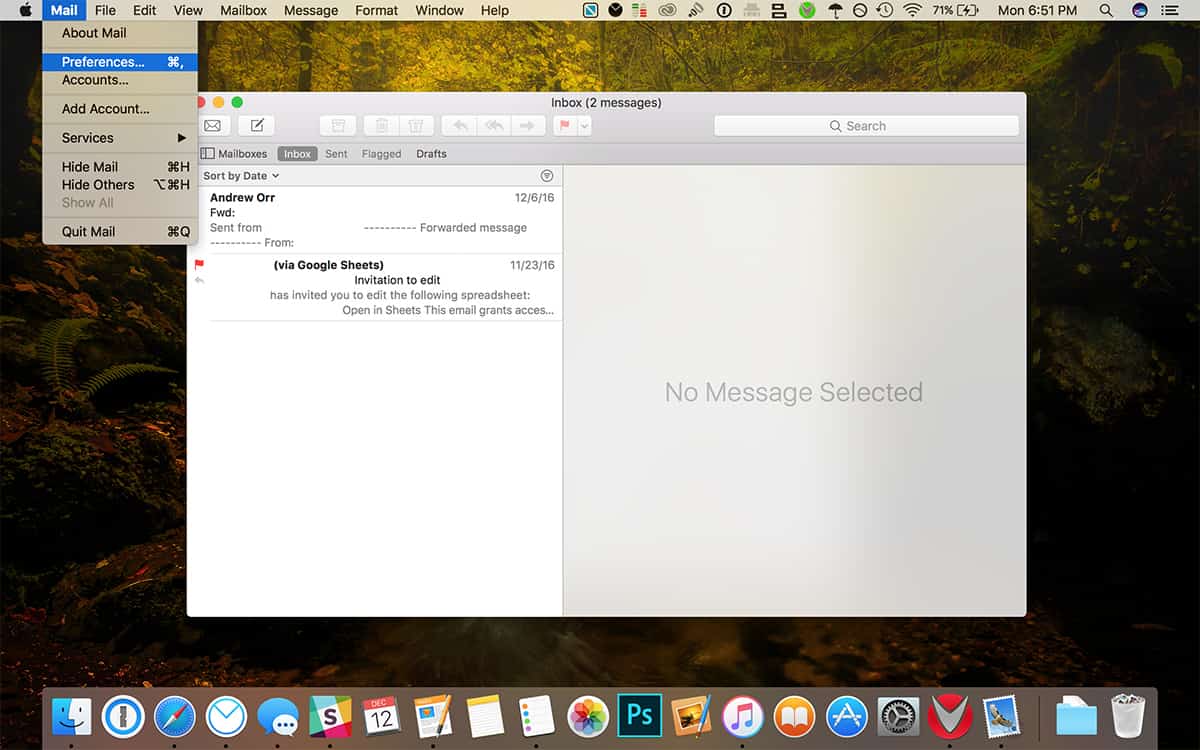 apple mail application