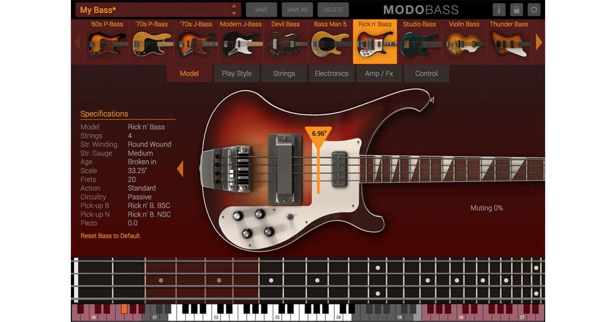 IK Multimedia Releases ‘MODO BASS’ Bass Guitar Virtual Instrument for Mac