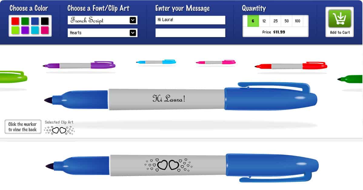 Did You Know You Can Order Personalized Sharpies?
