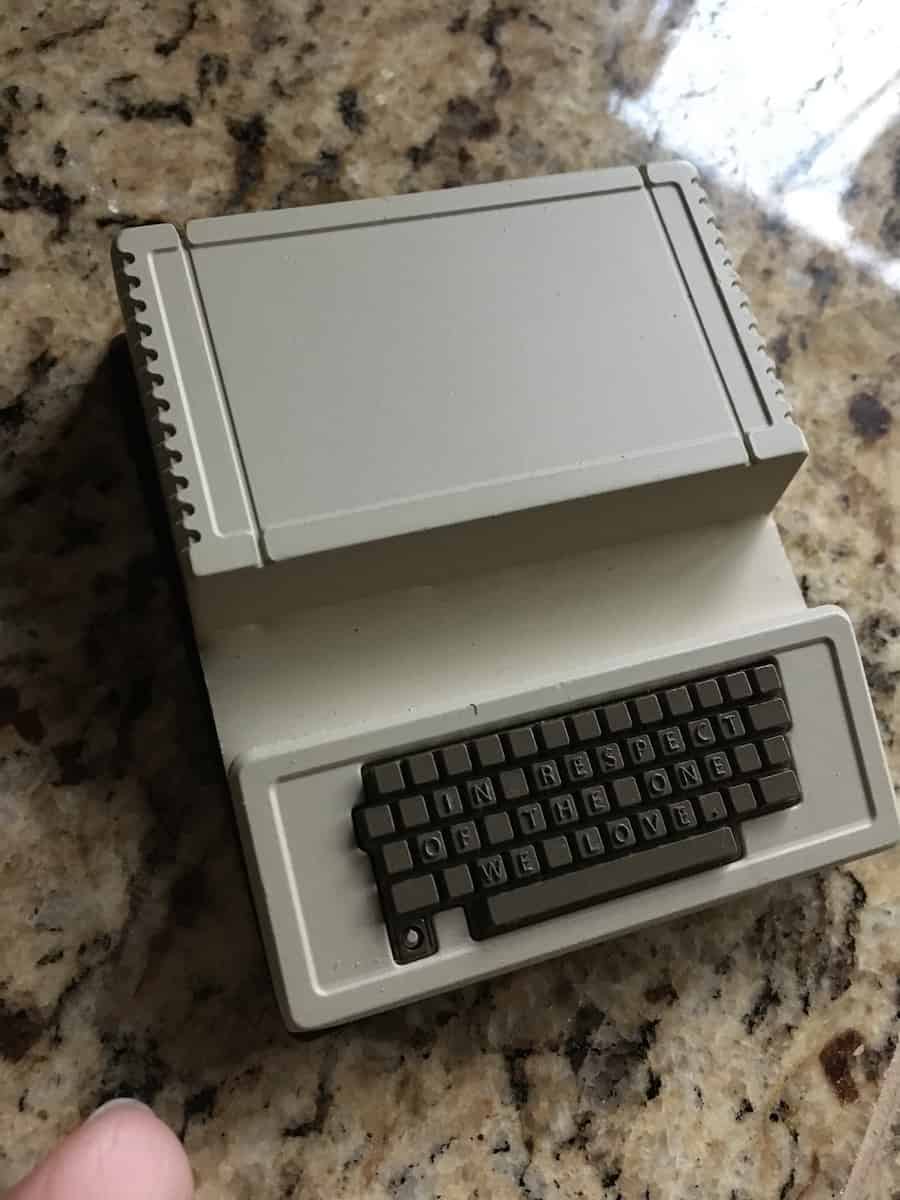 Metal Apple II model which is a stand for the 8Bitdo controller.