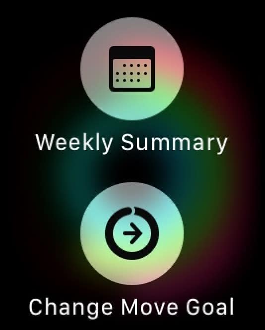 Change Move Goal in Apple Watch Activity app