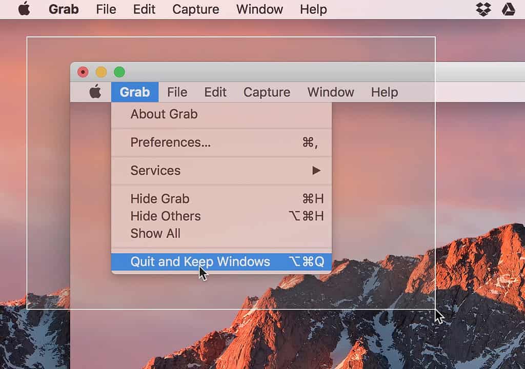 macOS: Taking Timed Screenshots