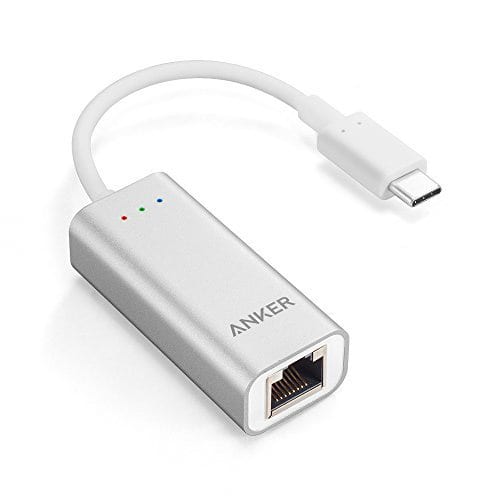 Anker USB-C to Gigabit Ethernet adapter