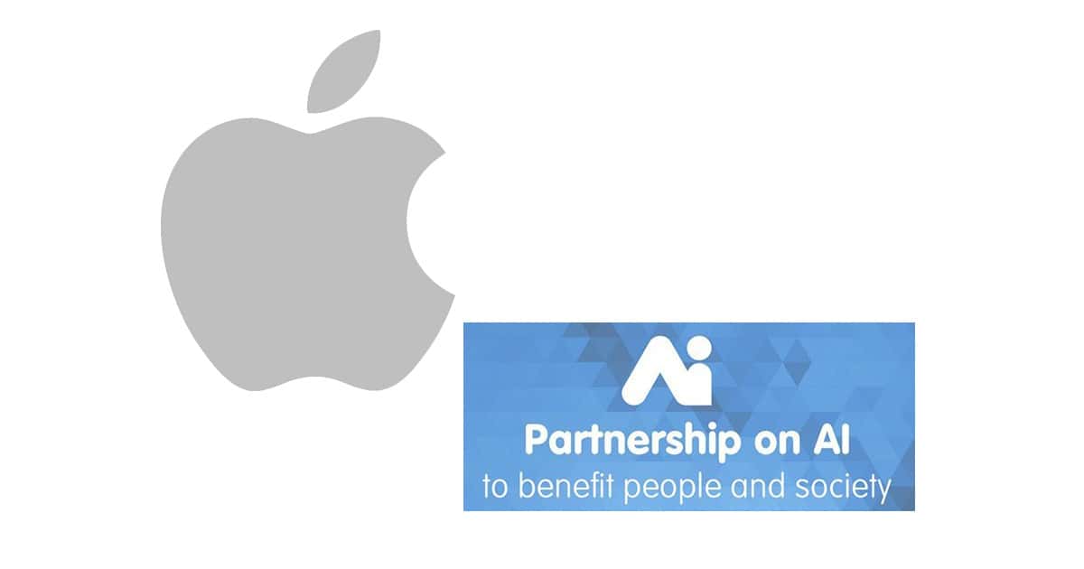 Apple a founding member of the Partnership on AI