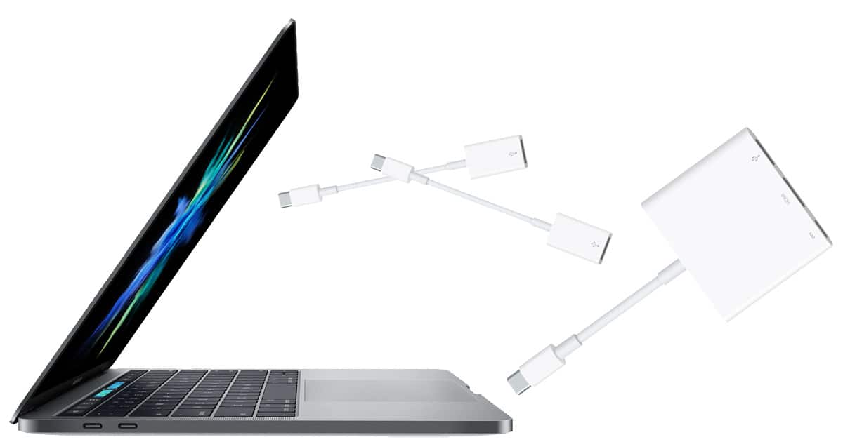 Touch Bar MacBook Pro dongle list