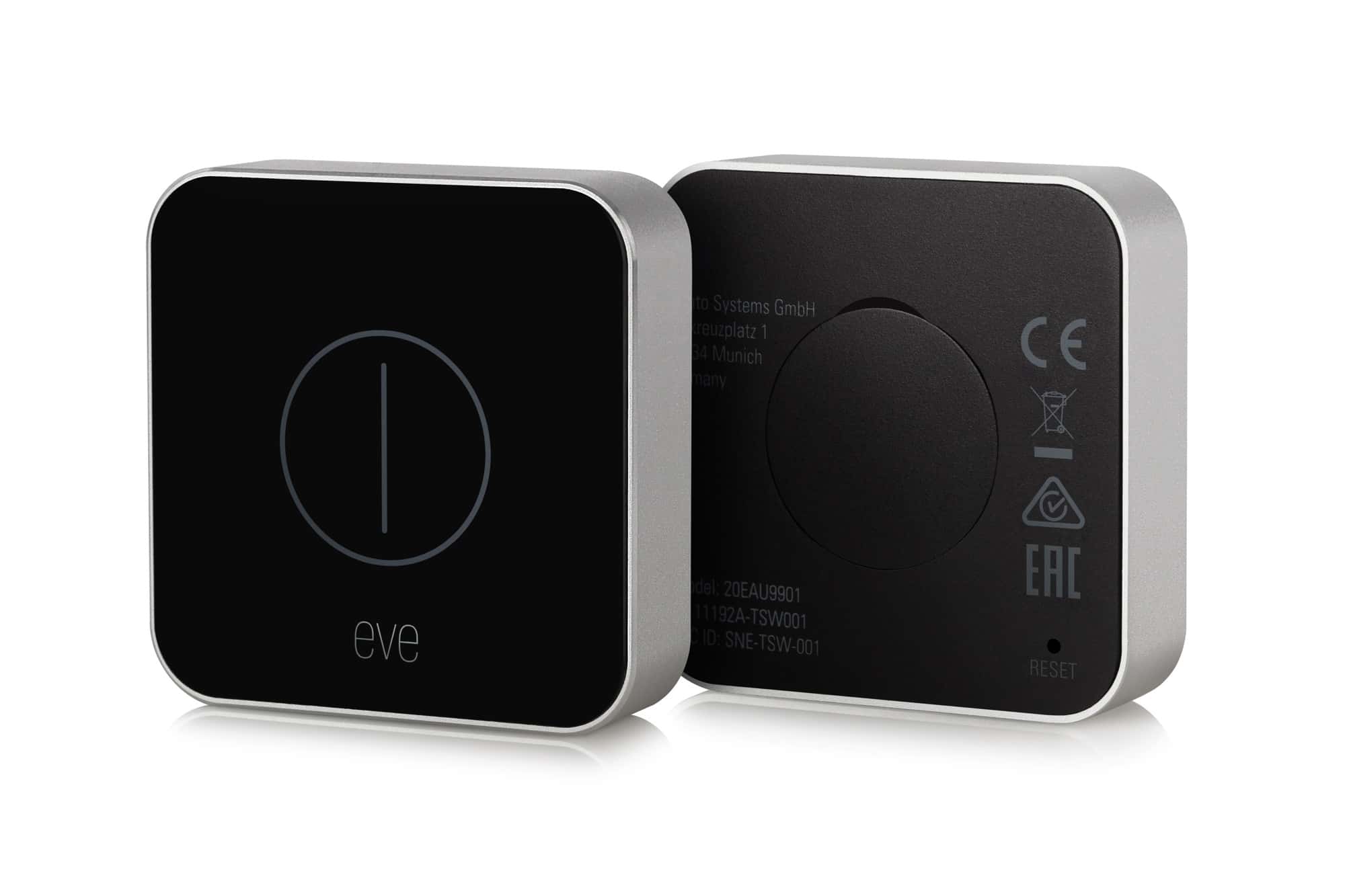 Elgato Eve Button front and back