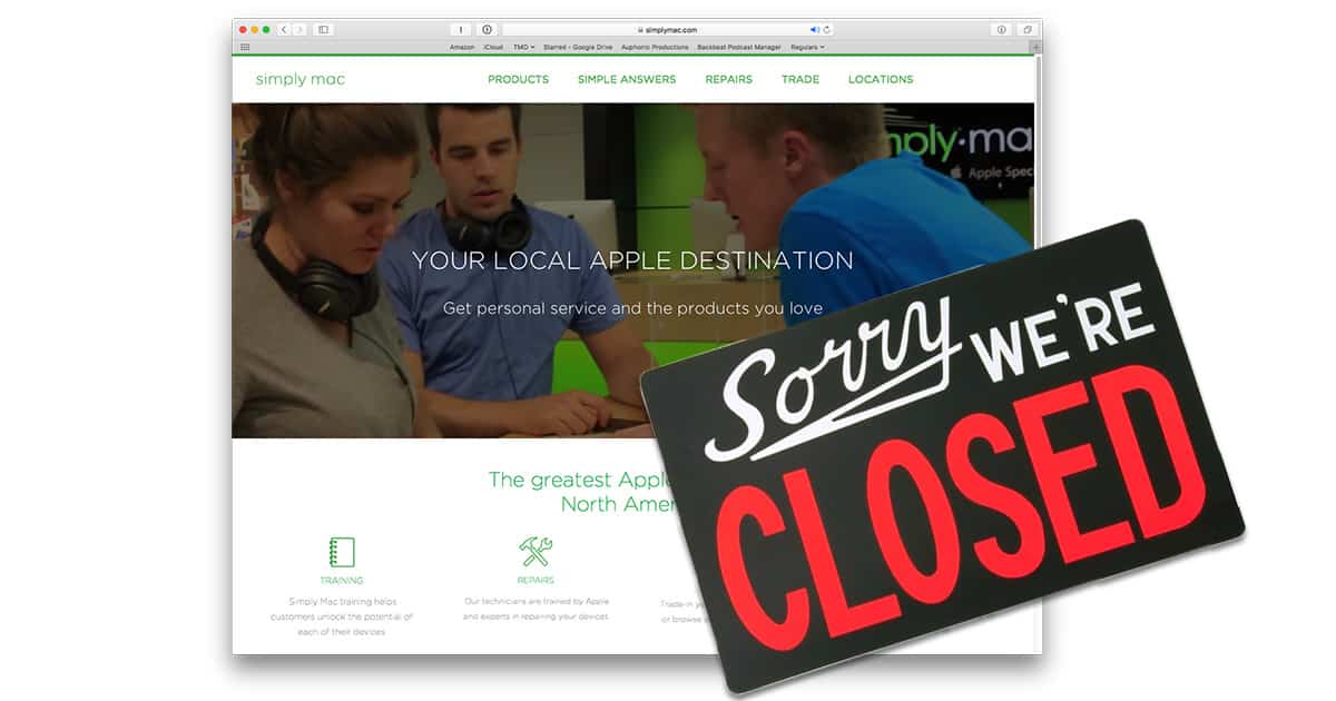 Simply Mac Stores Closing, but it Isn’t Apple’s Fault