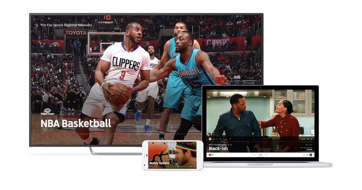 Live TV with YouTube TV