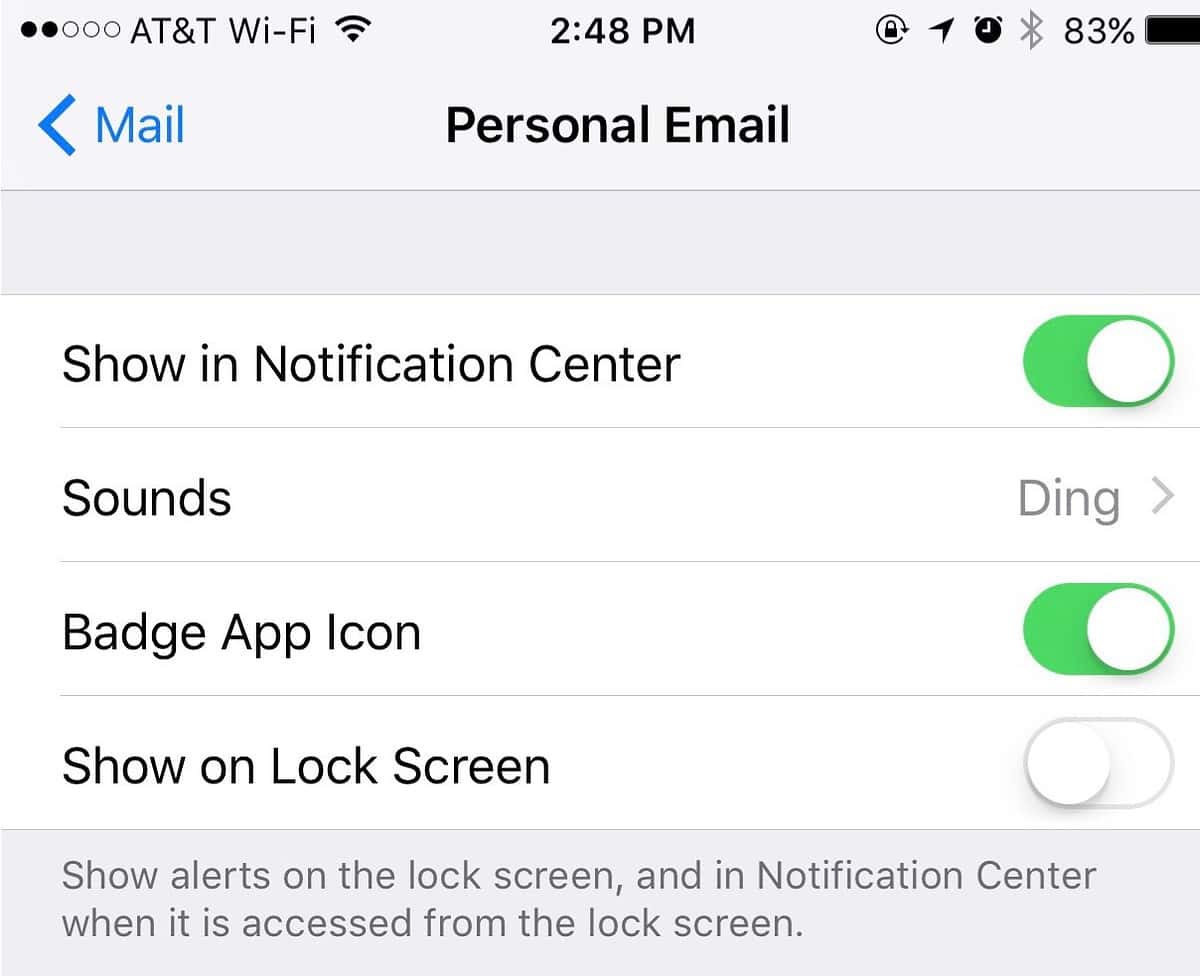 Take Back Control Over Email Notifications on iOS