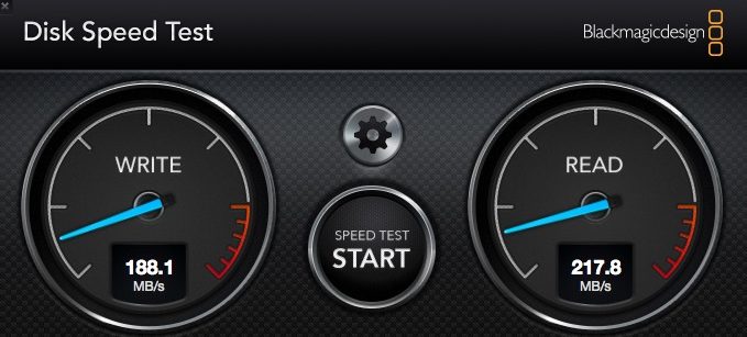 APFS performance on an internal SSD drive