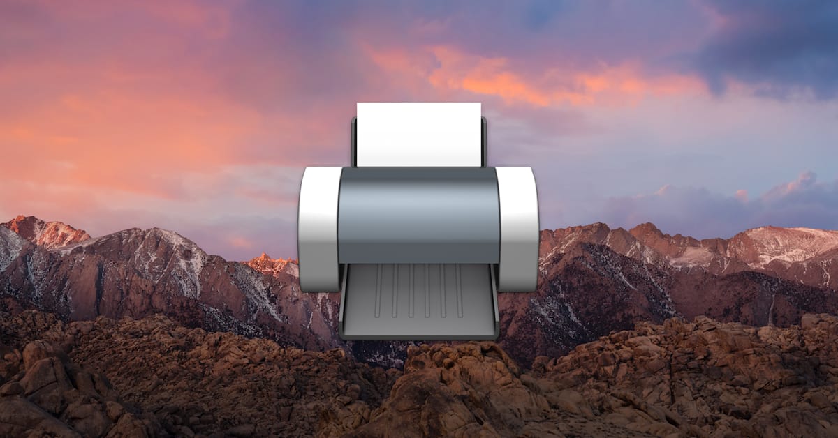 macOS: Setting Your Default Printer