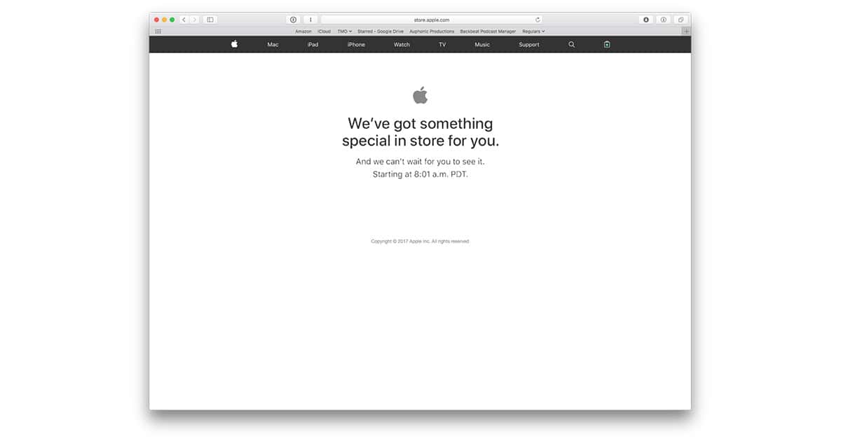 Apple Online Store Down Ahead of (PRODUCT)RED iPhone 7, New iPad Launch
